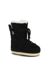 MOON BOOT 37-38 suede and shearling ankle boots