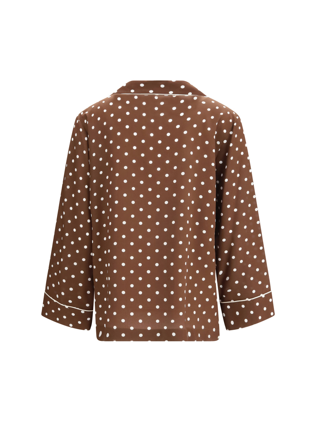 P.A.R.O.S.H. L polka-dot silk shirt