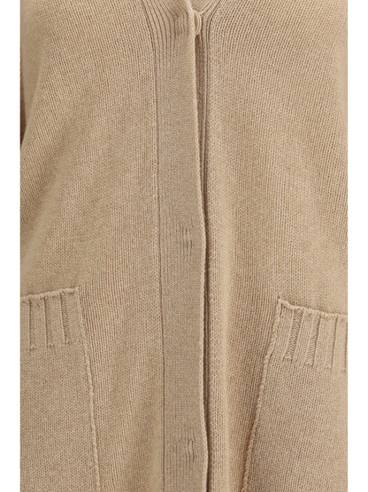 FABIANA FILIPPI 40 cardigan in fine knit with a v-neckline