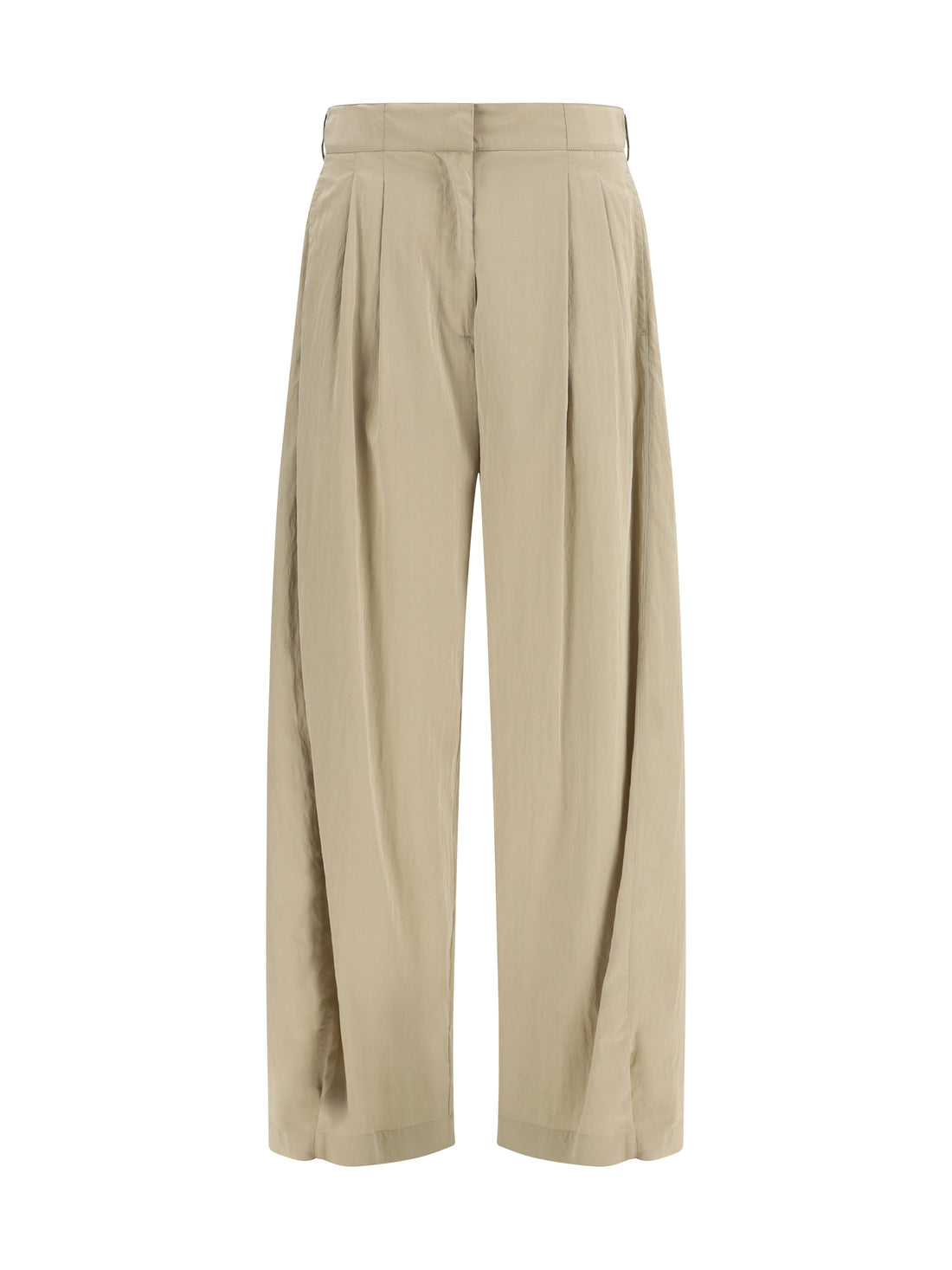 THE ROW 4 iven silk and nylon pants