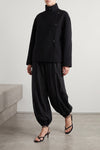 the rohe jacket in doubled wool and cashmere blend sets new standards in contemp