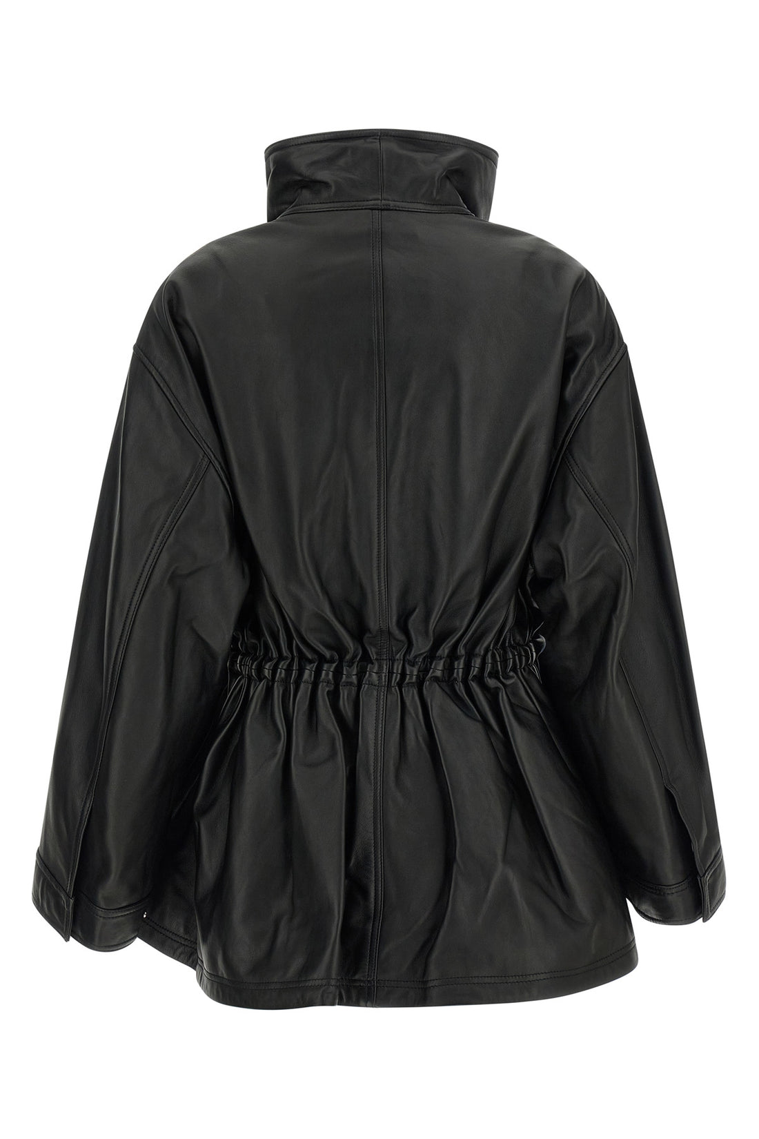 ROHE 32 the rohe sculpturaj leather jacket redefines the volumes of contemporary outerwe