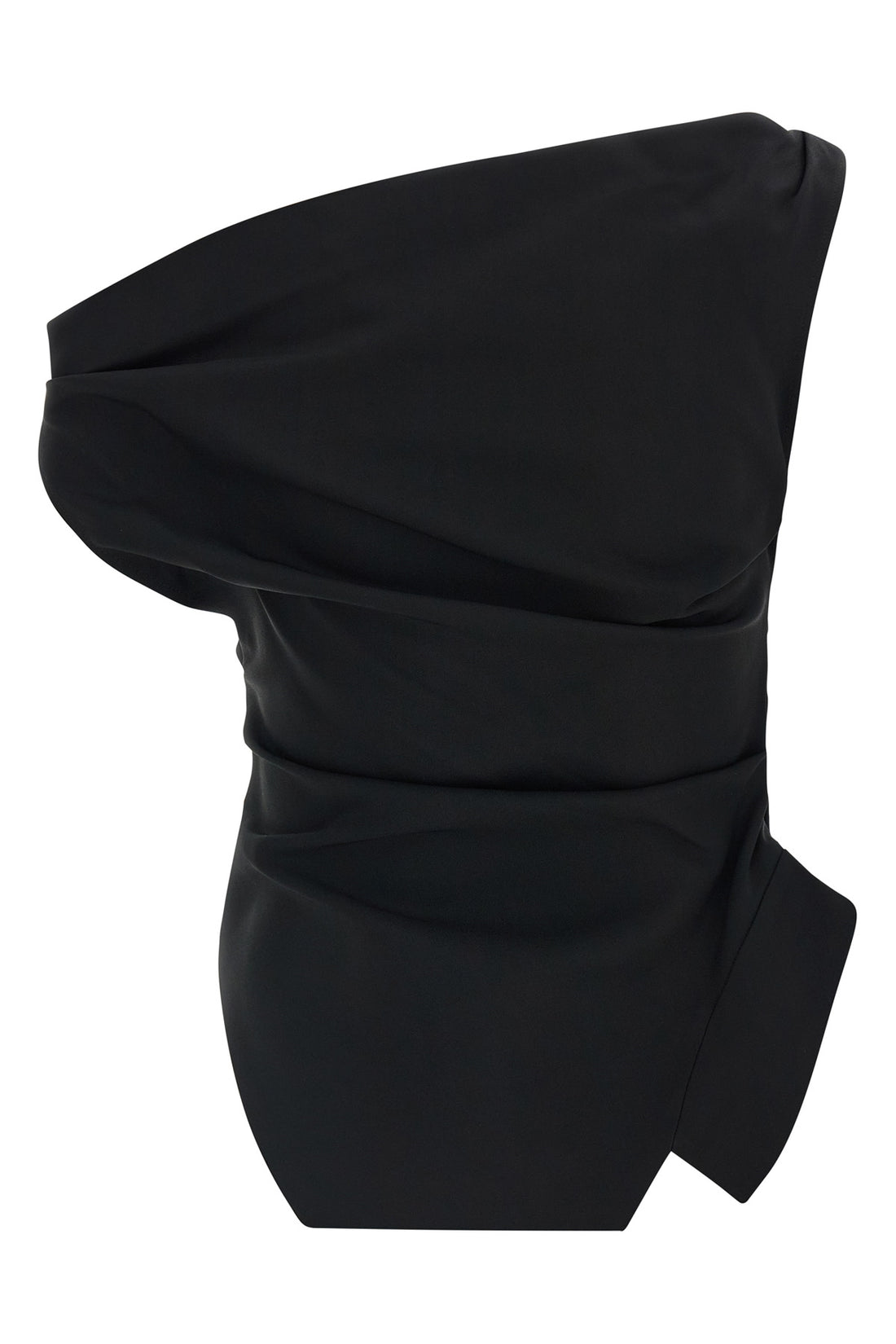 ROHE 34 the rohe top redefines modern tailoring through an asymmetrical silhouette of gr