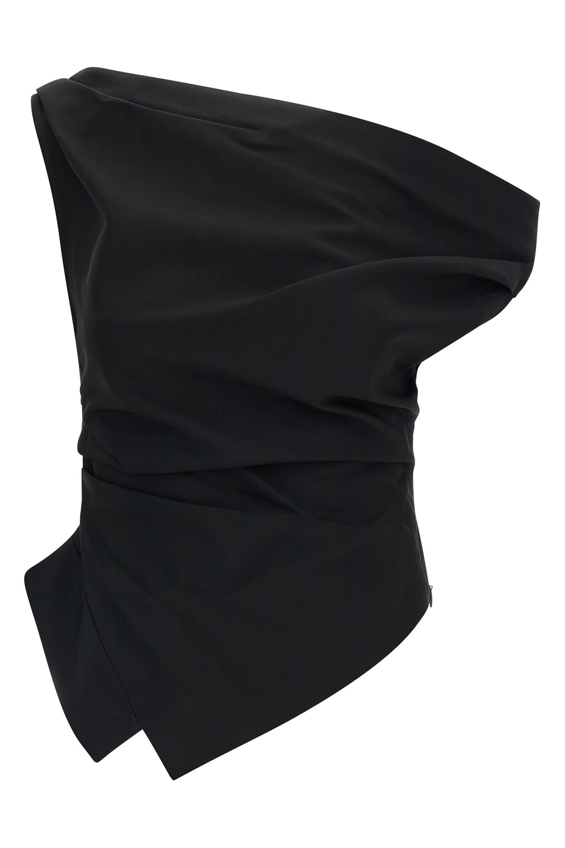 ROHE 34 the rohe top redefines modern tailoring through an asymmetrical silhouette of gr