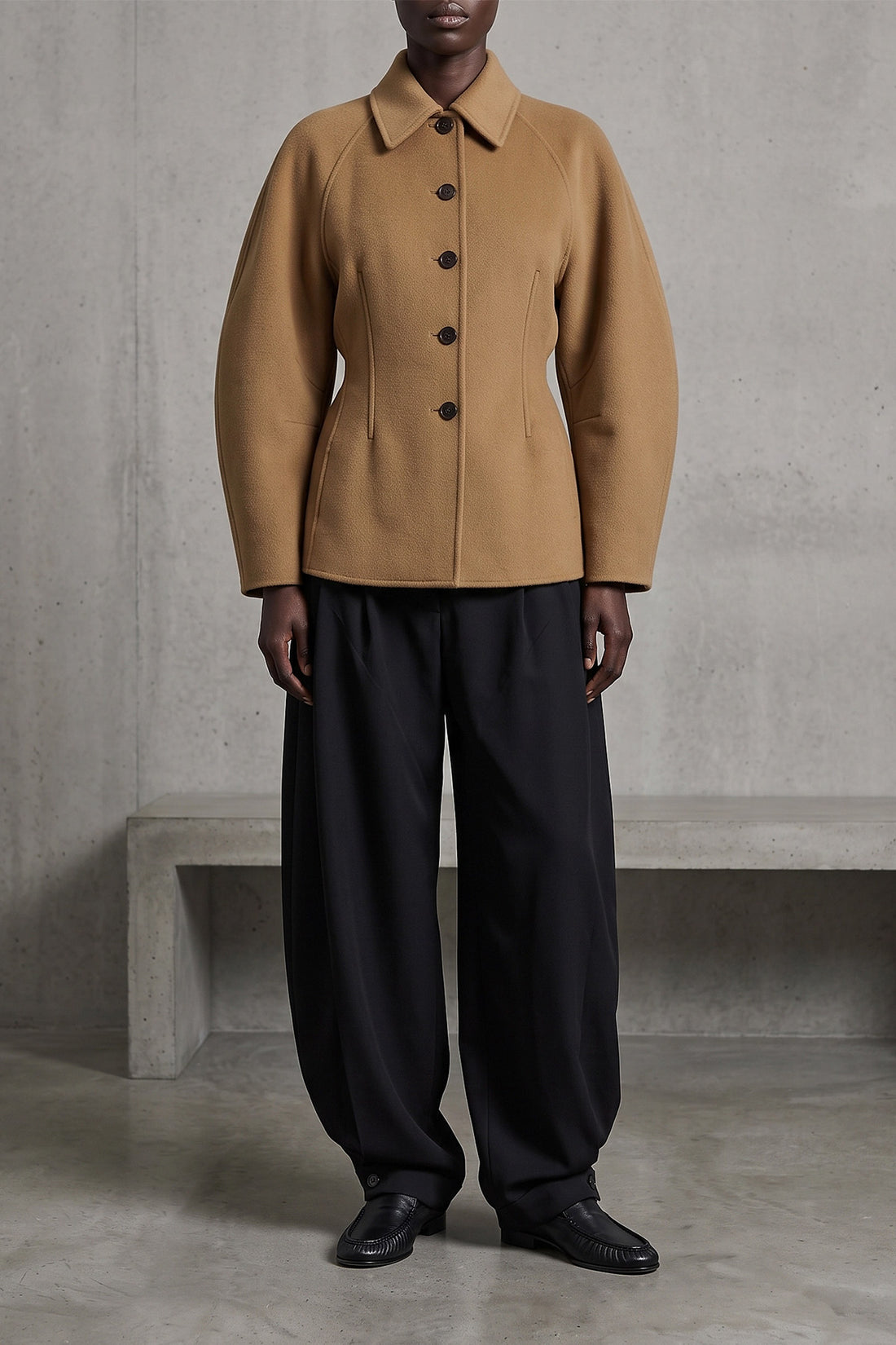 ROHE 32 rohe tailored trousers redefine the codes of tailoring through a silhouette