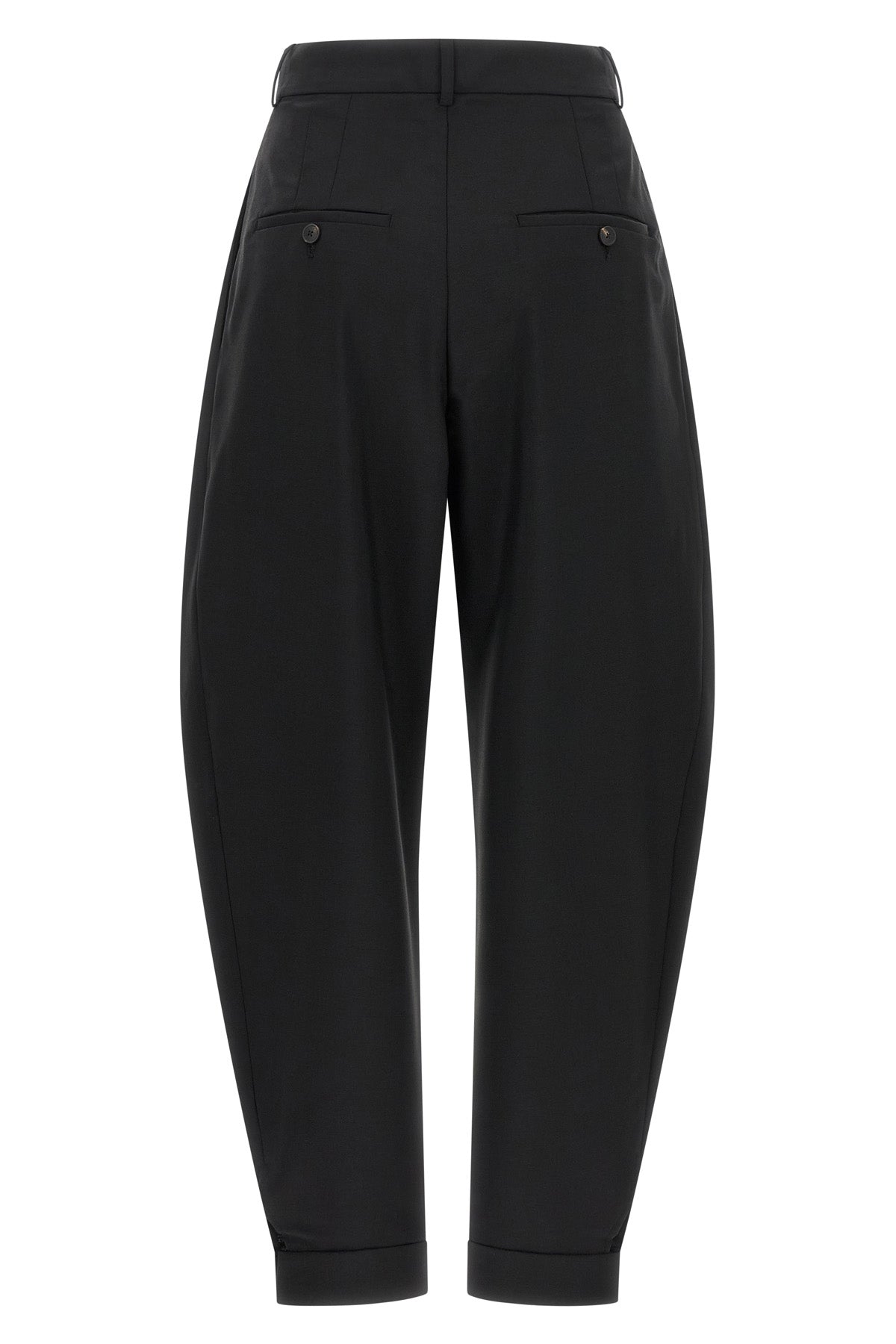 rohe tailored trousers redefine the codes of tailoring through a silhouette