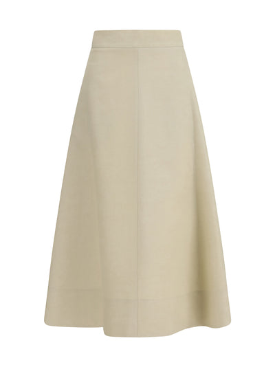 wide midi skirt