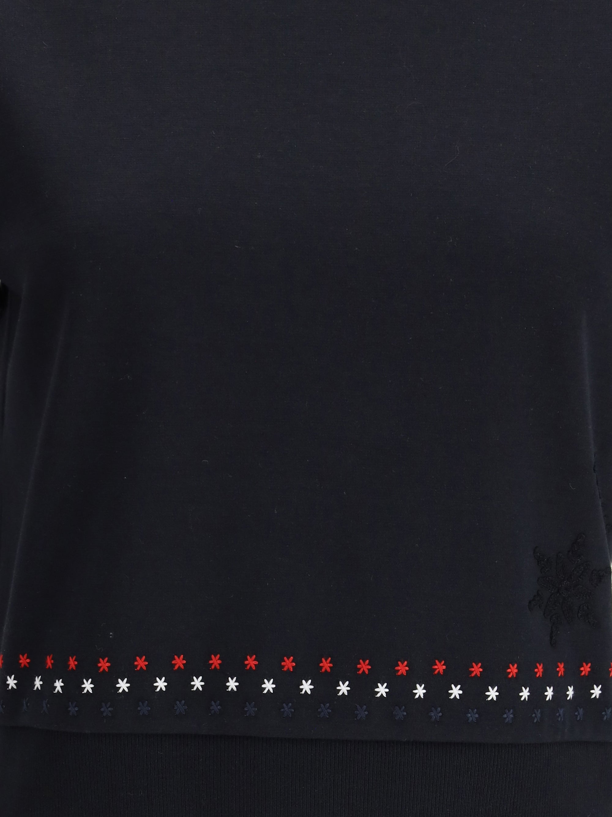 THOM BROWNE 40 snowflakes t-shirt