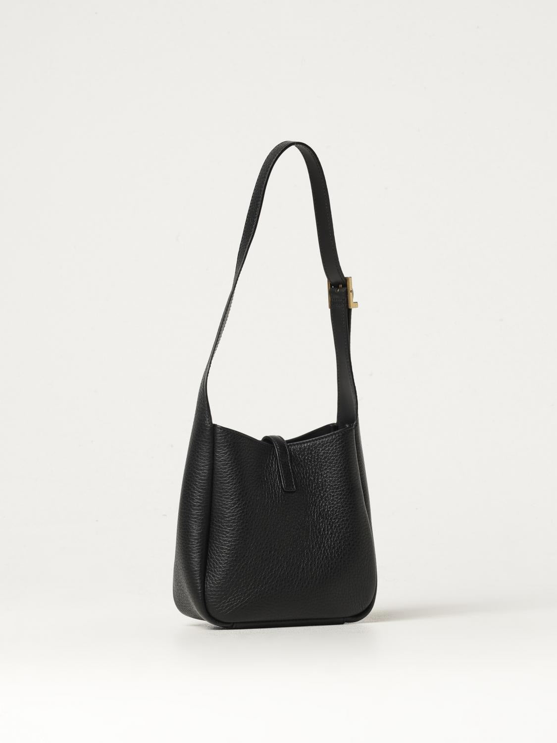 Le 5 a 7 Baby Grained Leather Bag