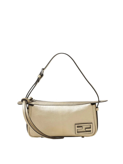 FENDI Simply Mini Leather Shoulder Bag