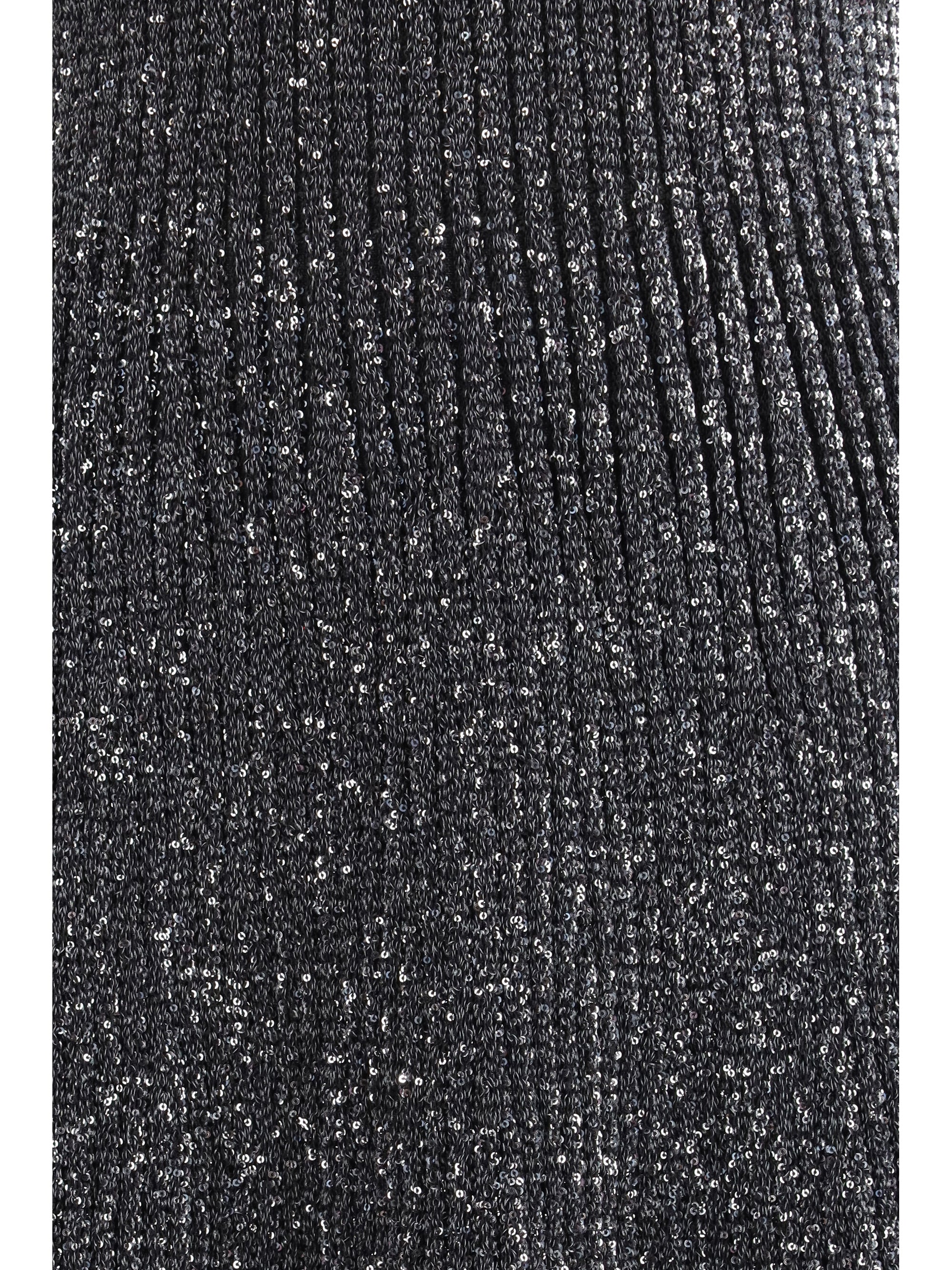 ALAIA 38 sequined midi dress 
