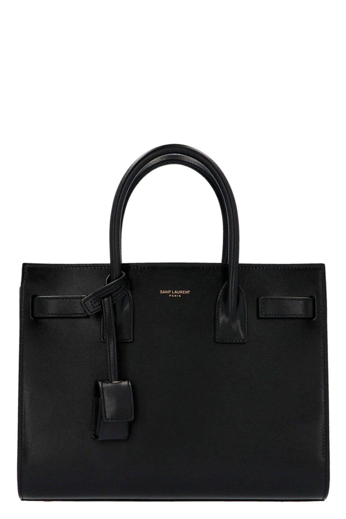 SAINT LAURENT OS baby sac de jour leather handbag