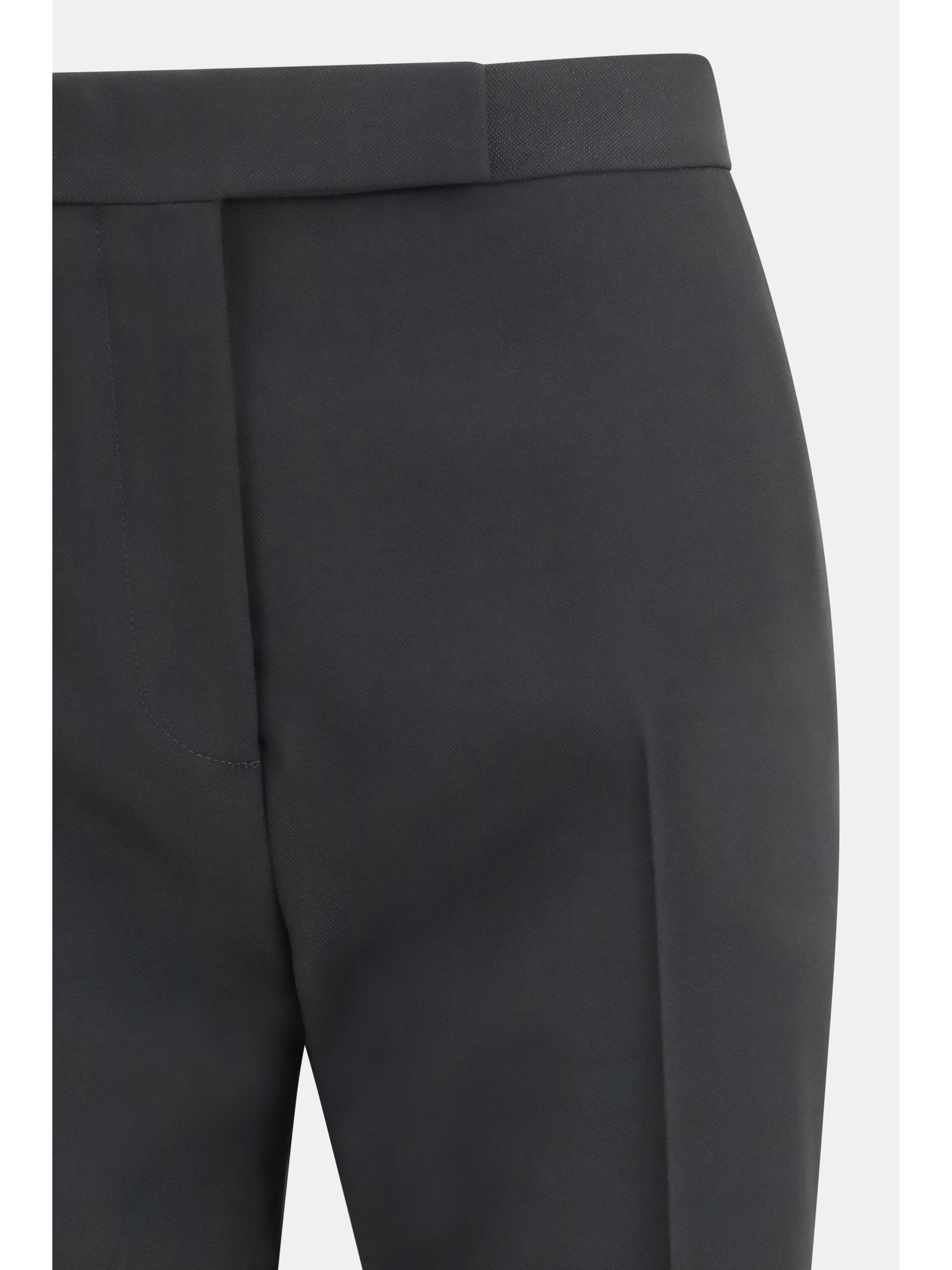 bicolour tailored straight-leg pants
