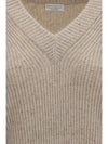 cashmere and mohair v-neck sweater