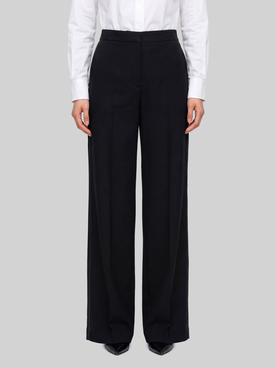 SUTTON NEW YORK 42 black smoking trousers