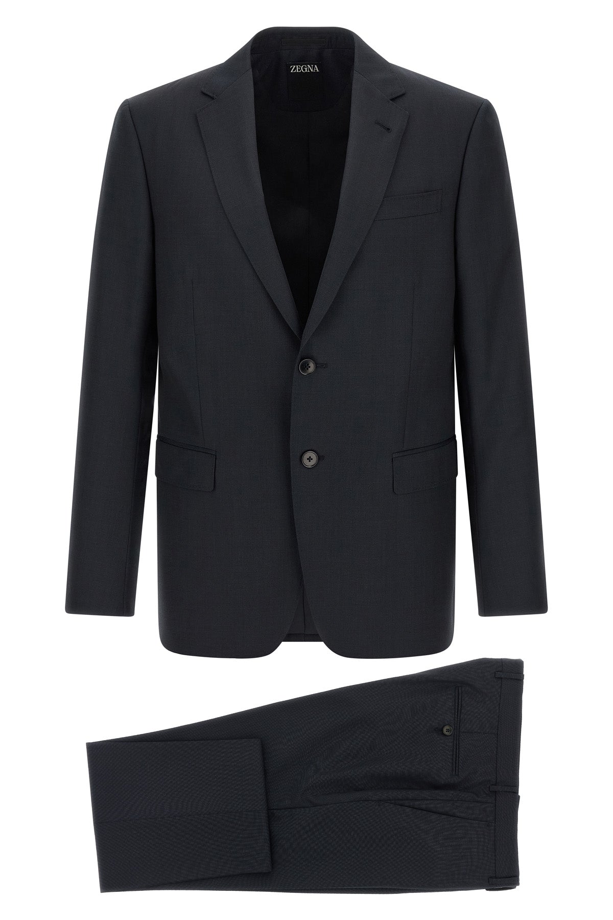 the zegna pure wool suit