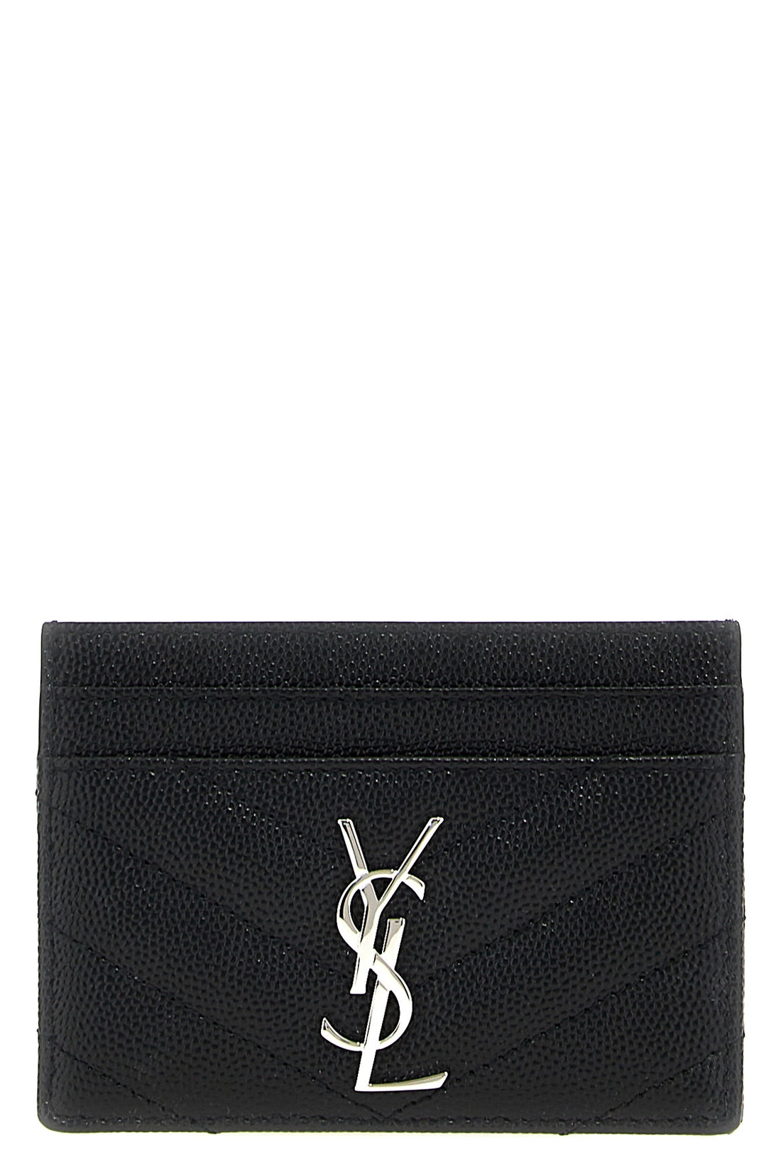 SAINT LAURENT OS quilted leather cassandre wallet