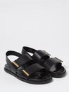 woman's heeled sandal