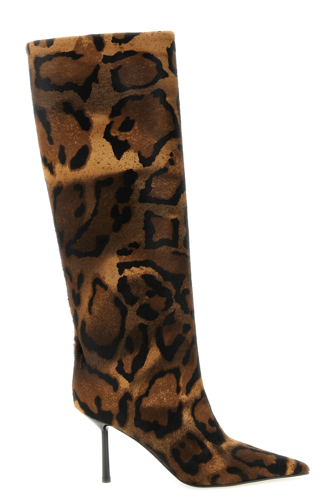 LE SILLA 36 the le silla bella high boot in fine pony-effect calf leather catches the eye