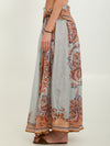 aster scarf midi skirt