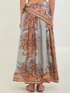 aster scarf midi skirt