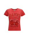 future cherry t-shirt by ganni