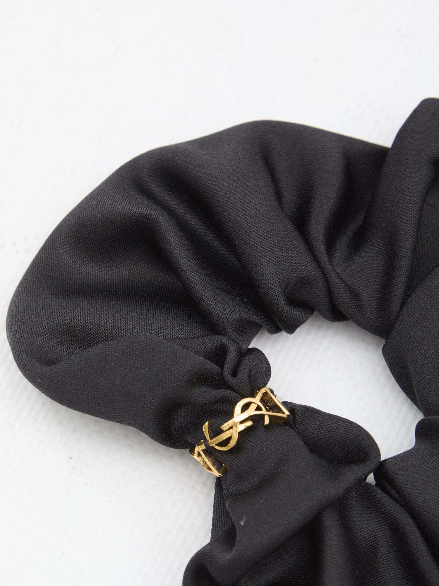 SAINT LAURENT OS cassandre scrunchie 