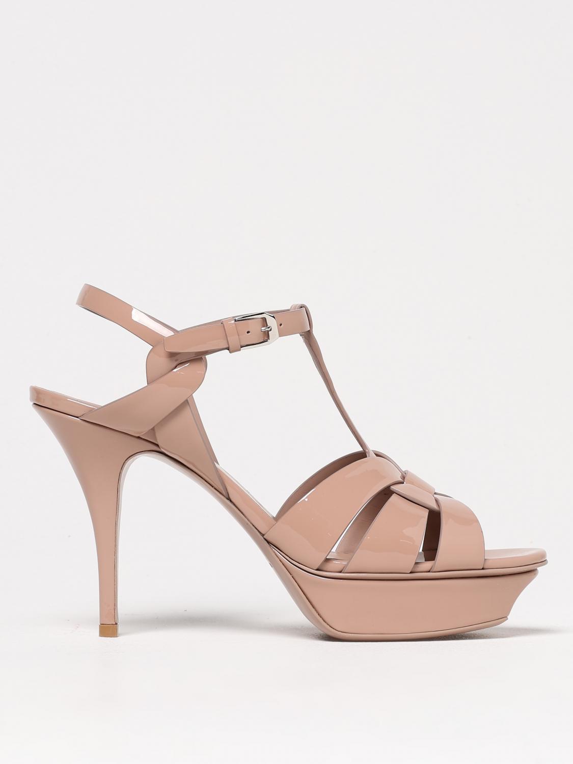 woman's heeled sandal