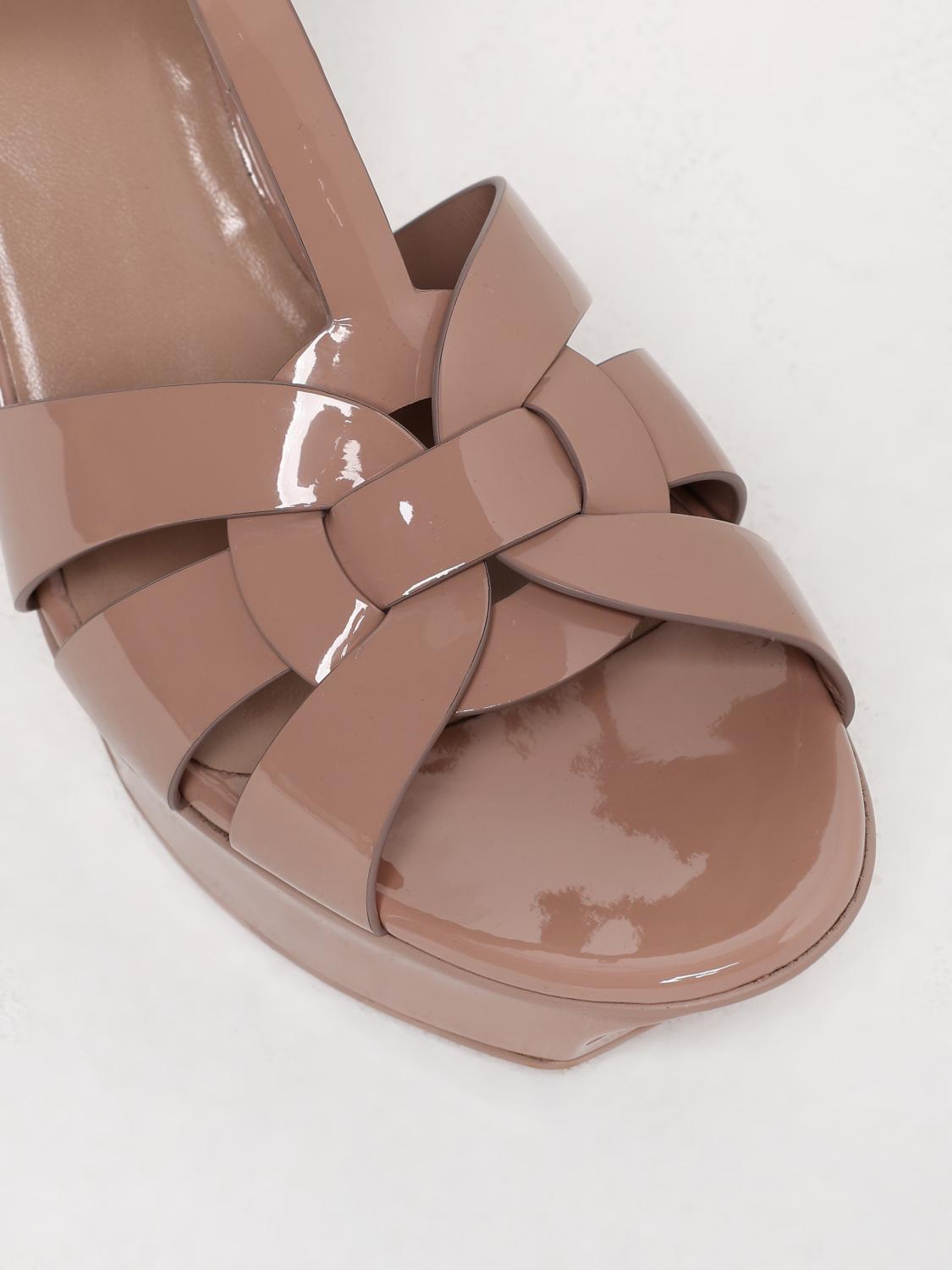 woman's heeled sandal