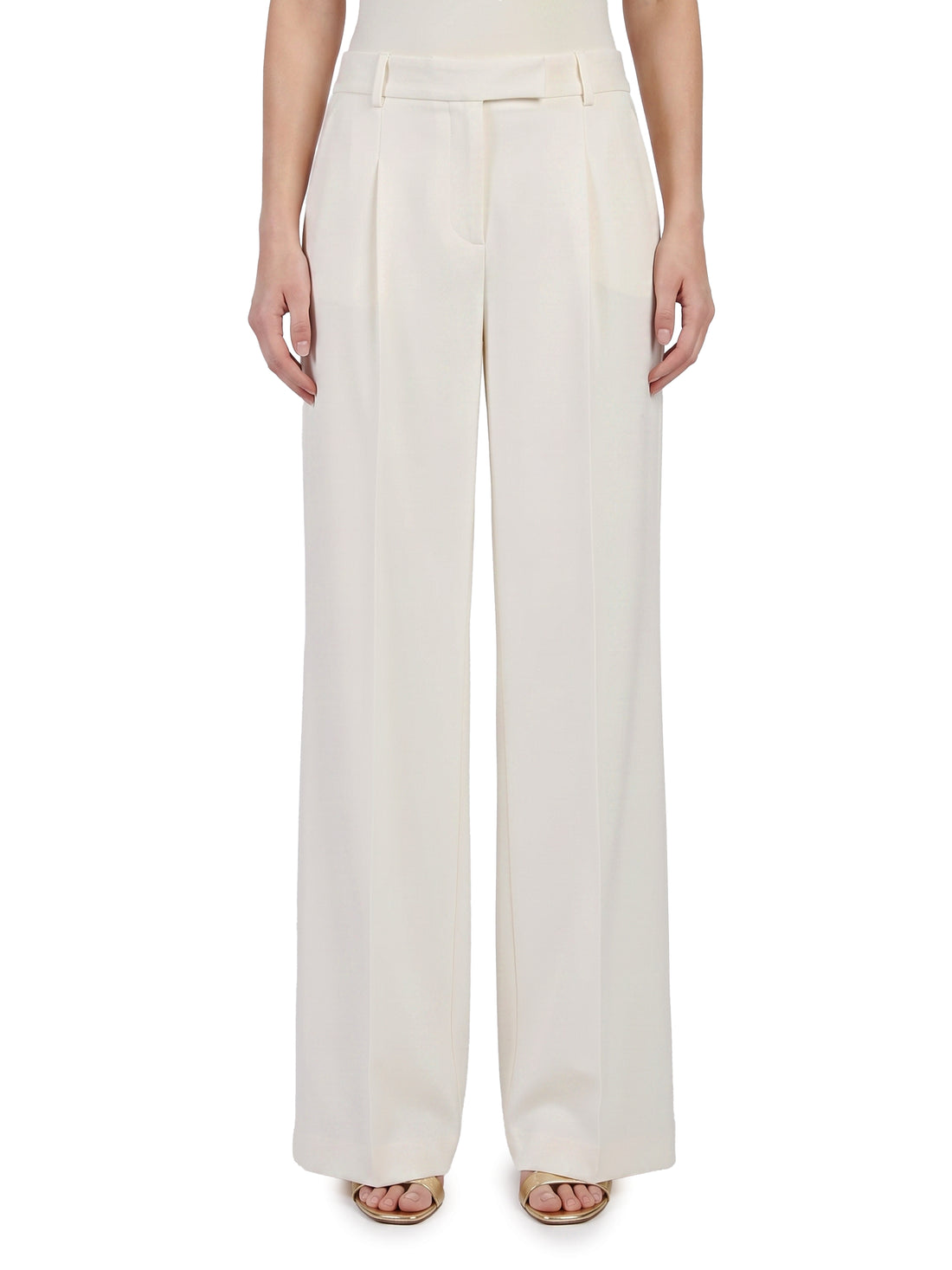 FEDERICA TOSI 38 wide-leg cady trousers