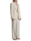 wide-leg cady trousers