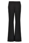 oblique tailored wool blend bootcut pants