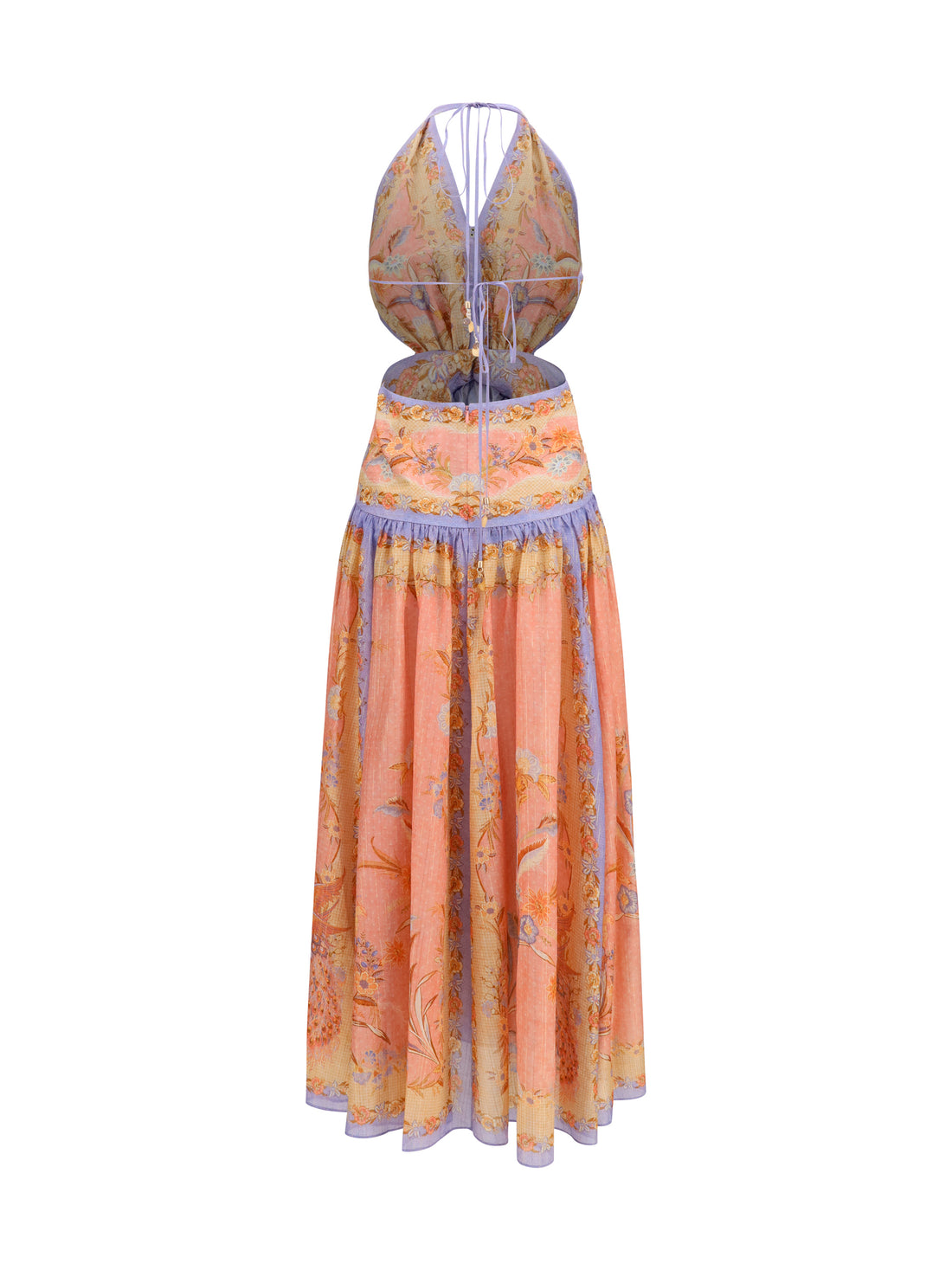 ZIMMERMANN 2 indra halterneck maxi dress