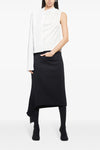 asymetrique off the shoulder cotton t-shirt