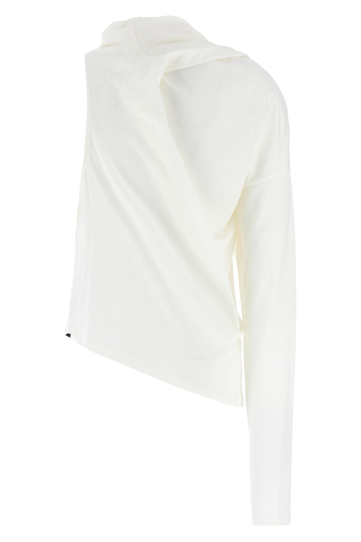 asymetrique off the shoulder cotton t-shirt