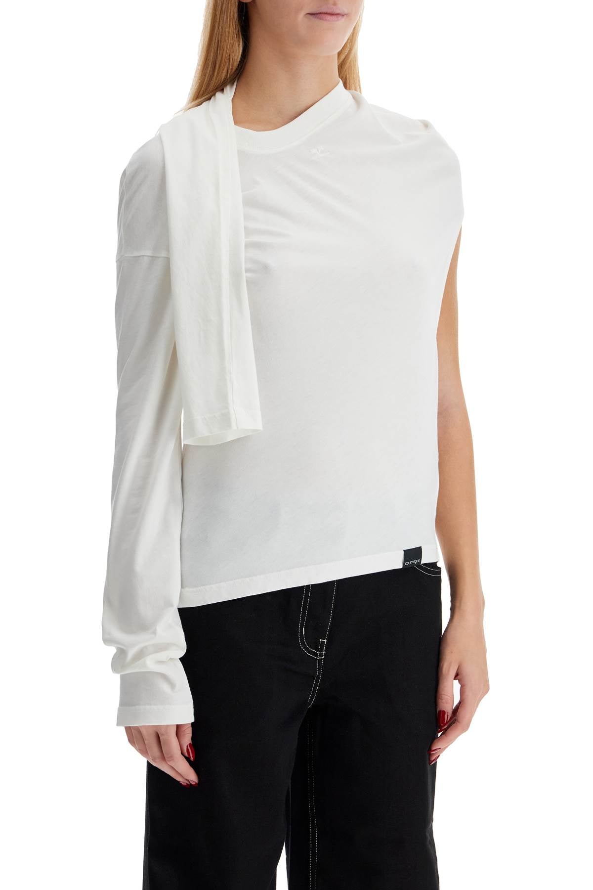 asymmetric t-shirt