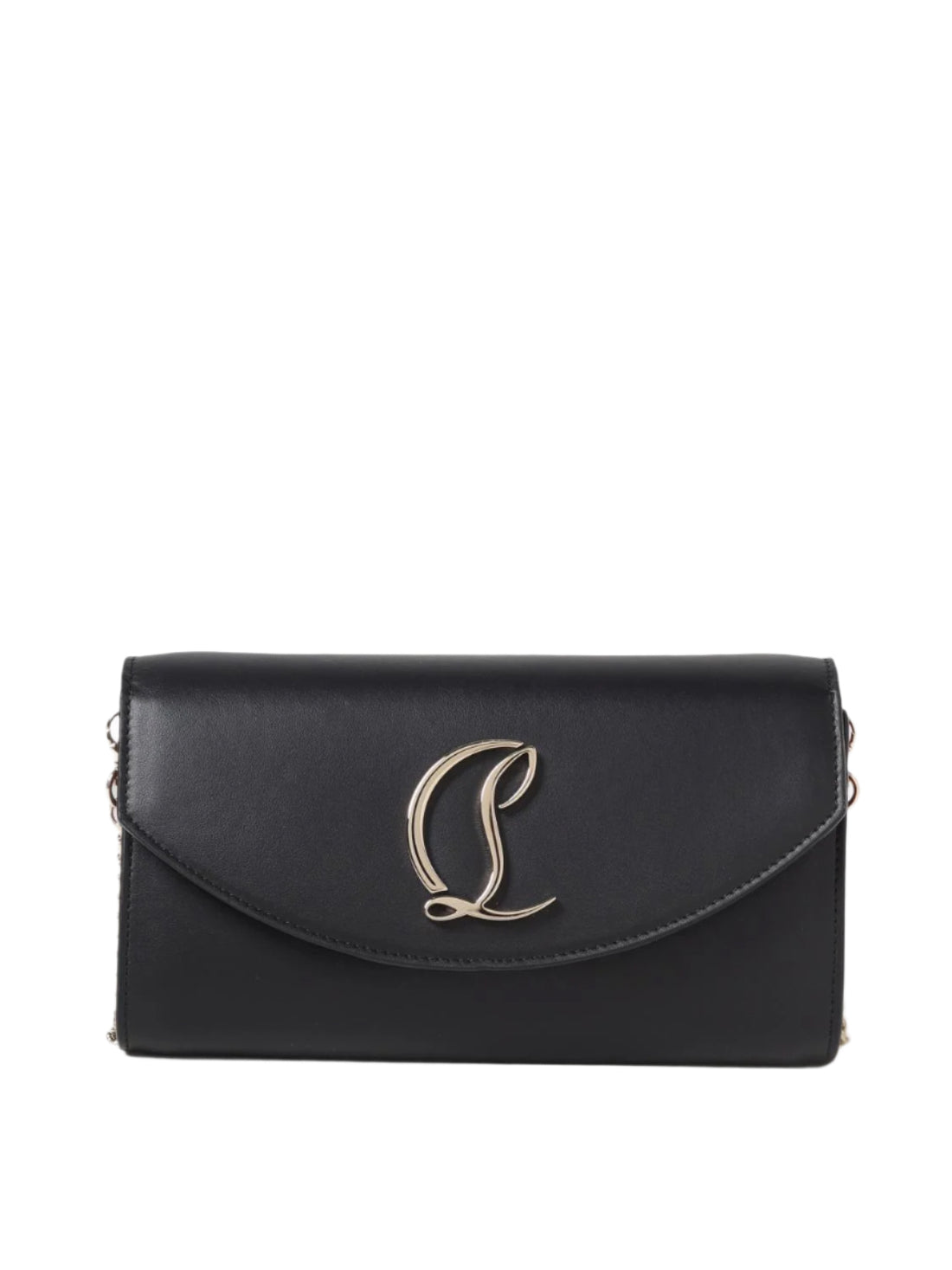 CHRISTIAN LOUBOUTIN Loubi54 Leather Chain Wallet