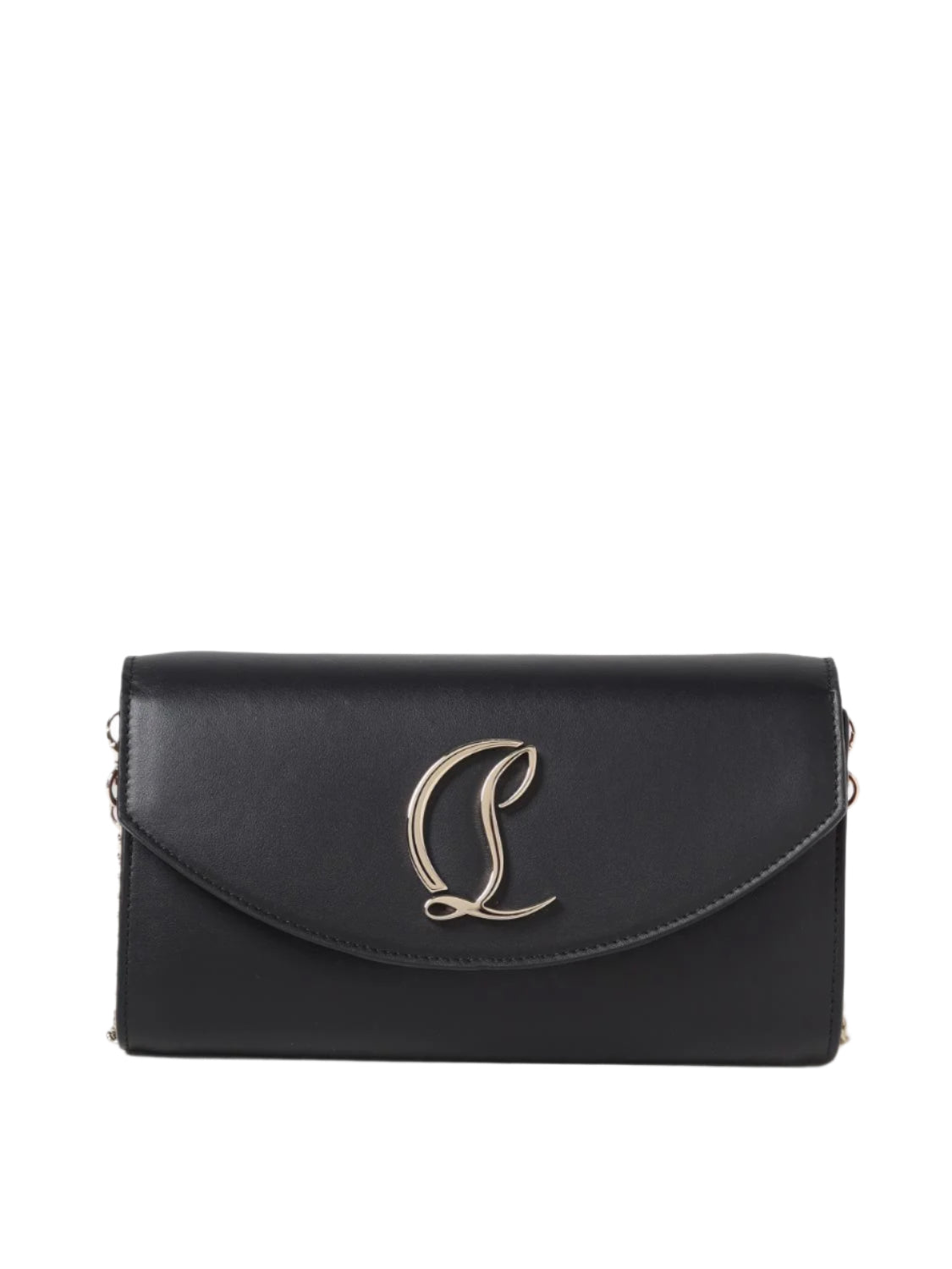 CHRISTIAN LOUBOUTIN Loubi54 Leather Chain Wallet