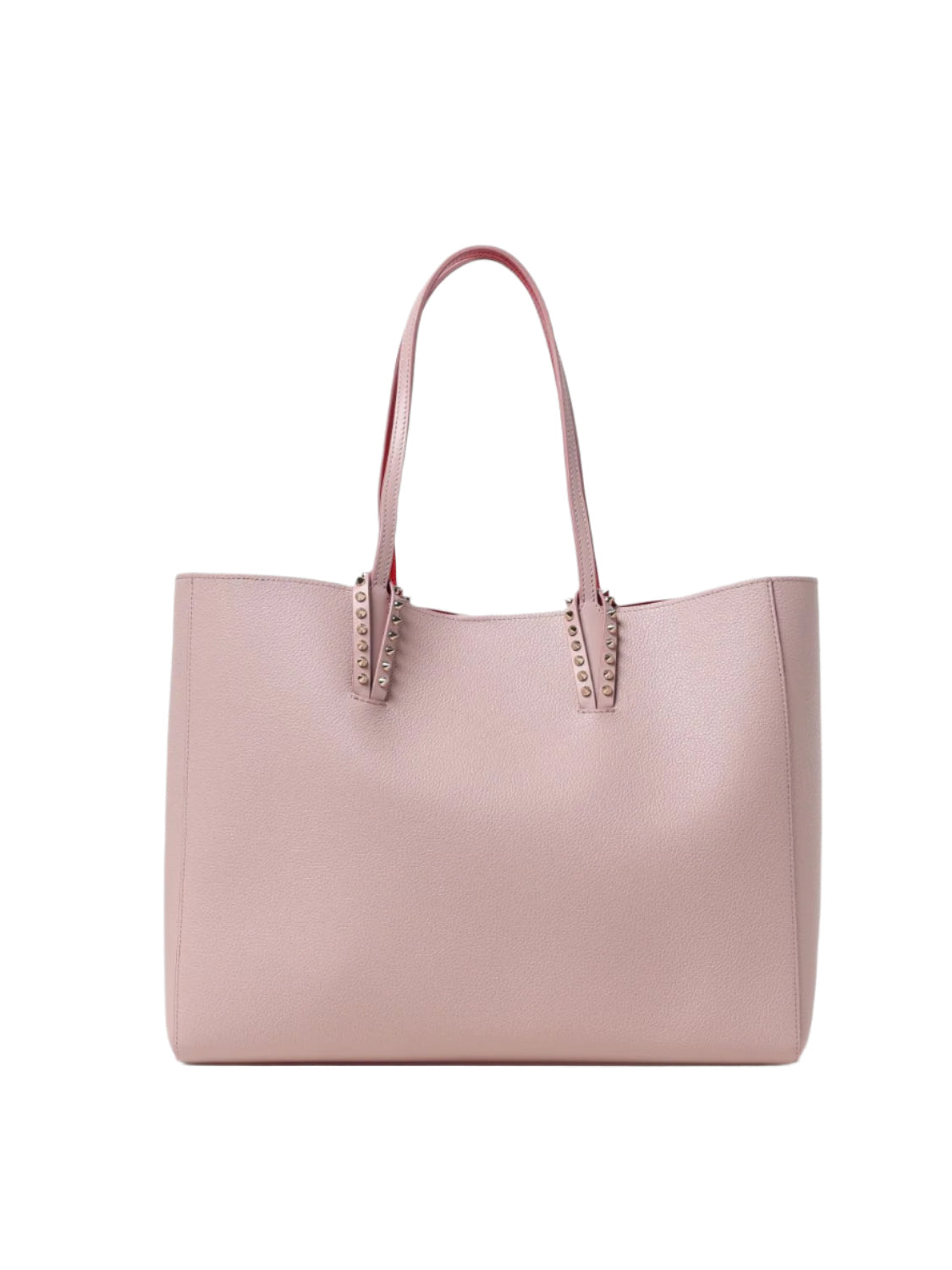 CHRISTIAN LOUBOUTIN Cabata Large Soft East-West Leather Shoulder Bag – Pink