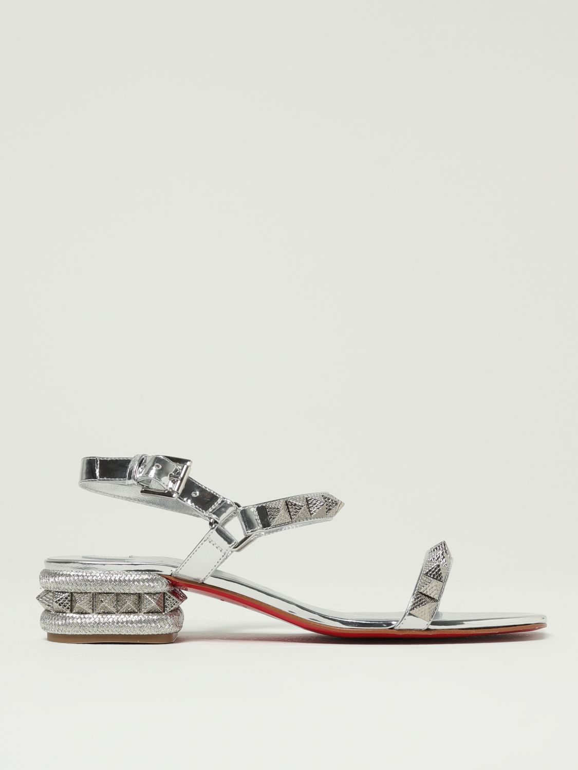 christian-louboutin-woman-s-flat-sandals-1250868-silver