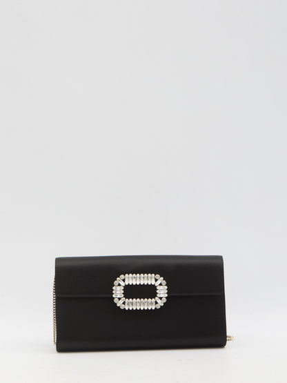 ROGER VIVIER OS sexy choc clutch 