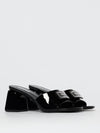 woman's heeled sandal