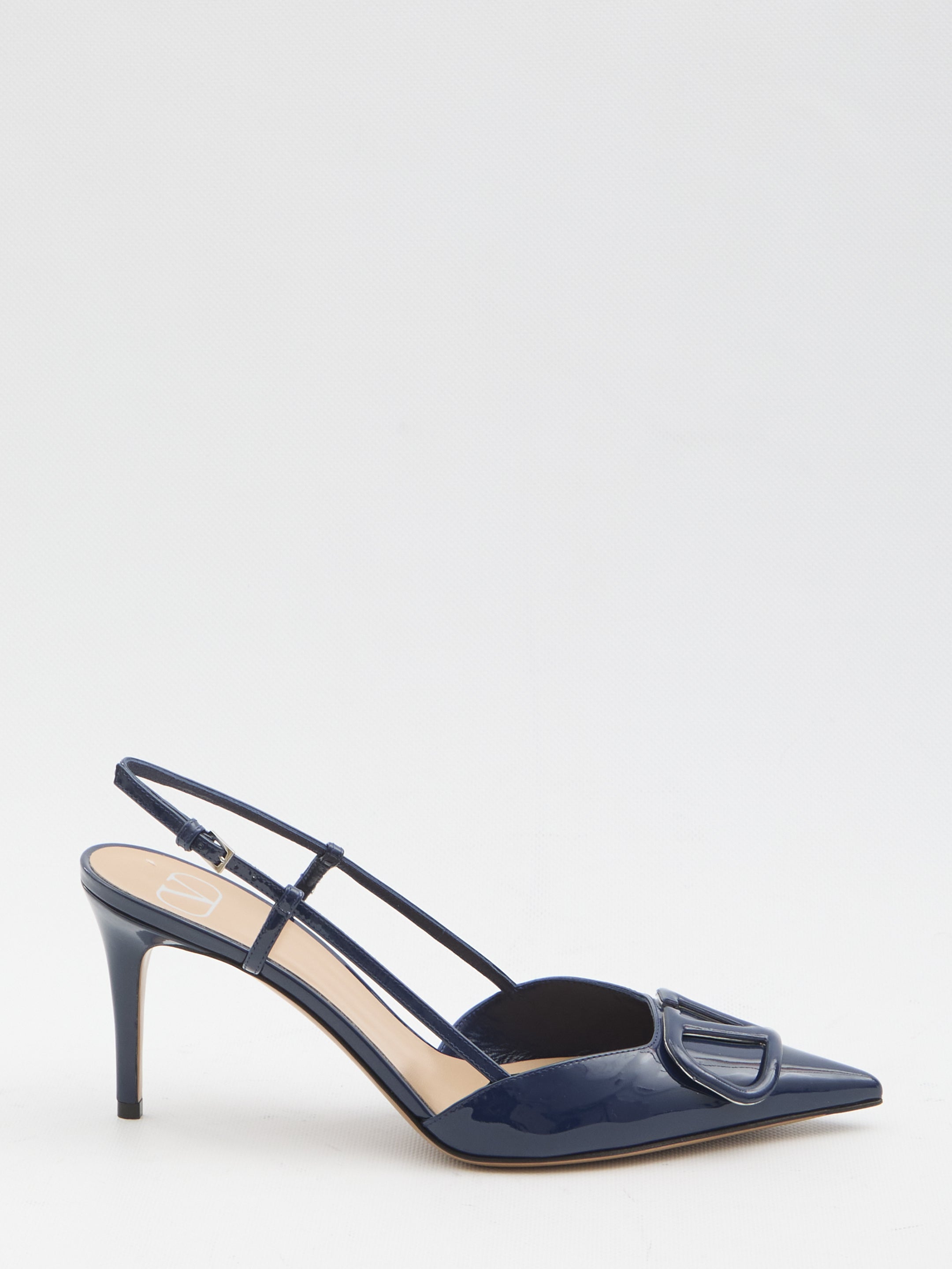 VALENTINO GARAVANI 36 vlogo signature slingback pumps