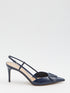 VALENTINO GARAVANI 36 vlogo signature slingback pumps