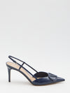 vlogo signature slingback pumps