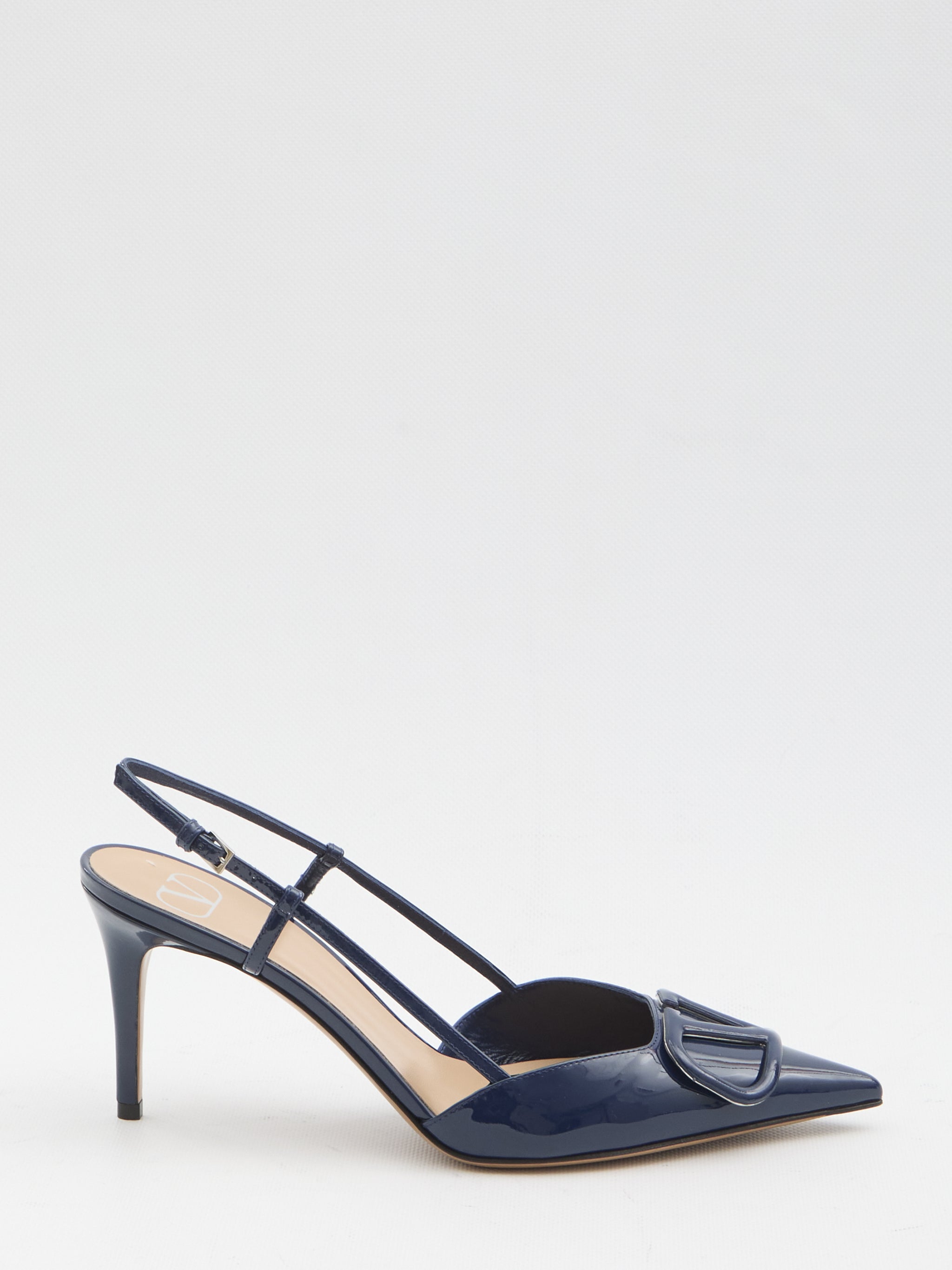 vlogo signature slingback pumps