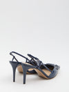 vlogo signature slingback pumps