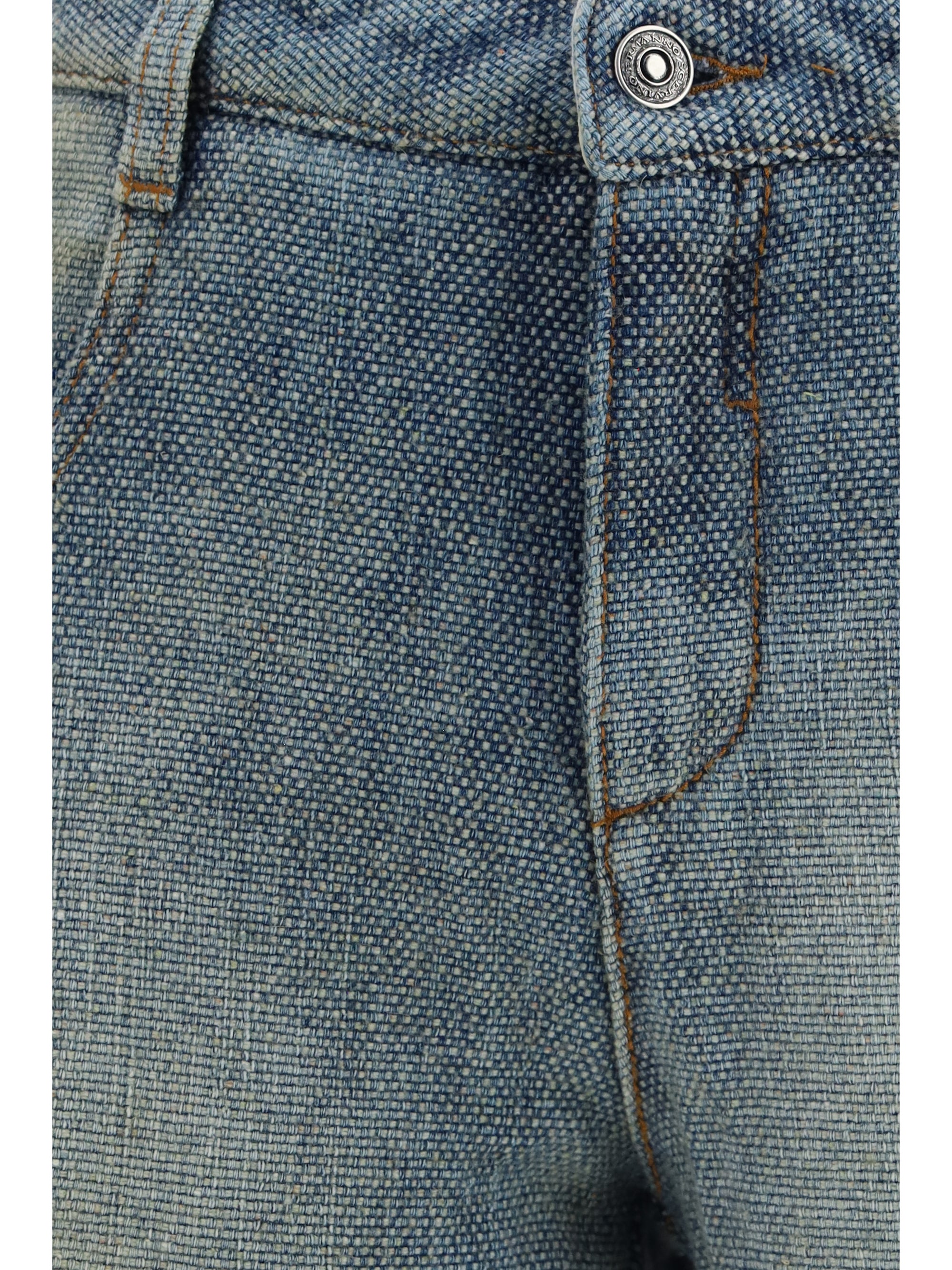 baggy denim jeans