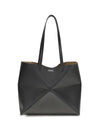 medium puzzle fold tote bag