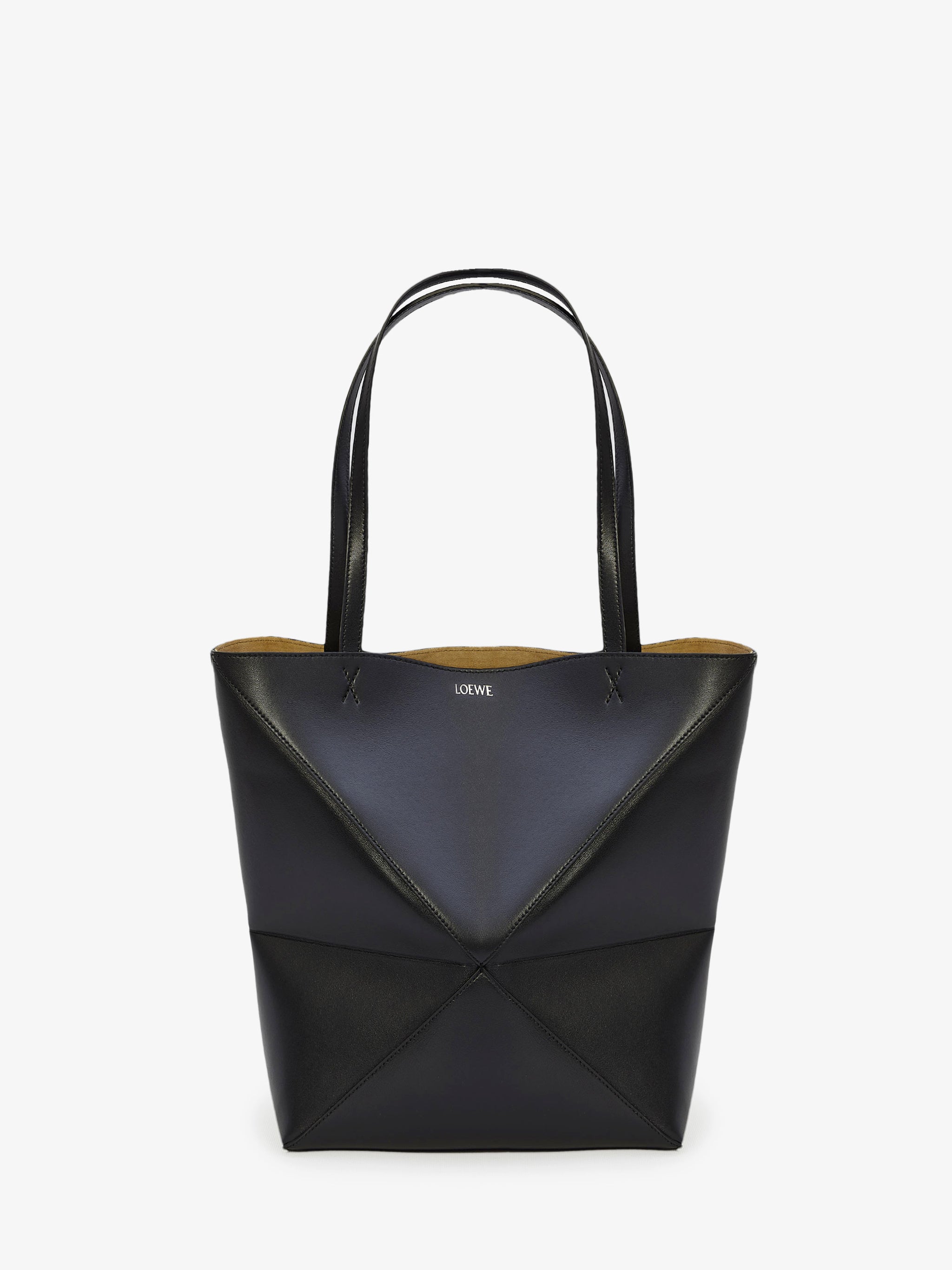 puzzle fold tote bag medium